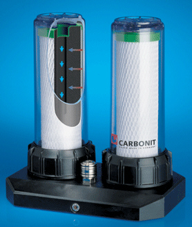 Carbonit Duo Kalk Untertischwasserfilter